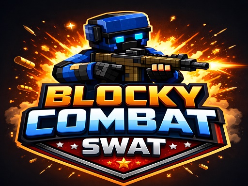 Play Blocky Combat Swat Original 2026